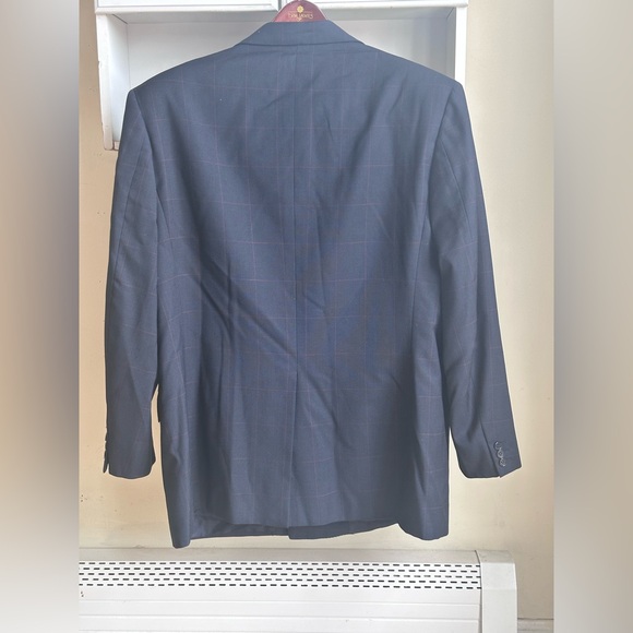 Brioni Handmade in Italy for Bullock & Jones Blue Men’s Sport Blazer Size 42 R